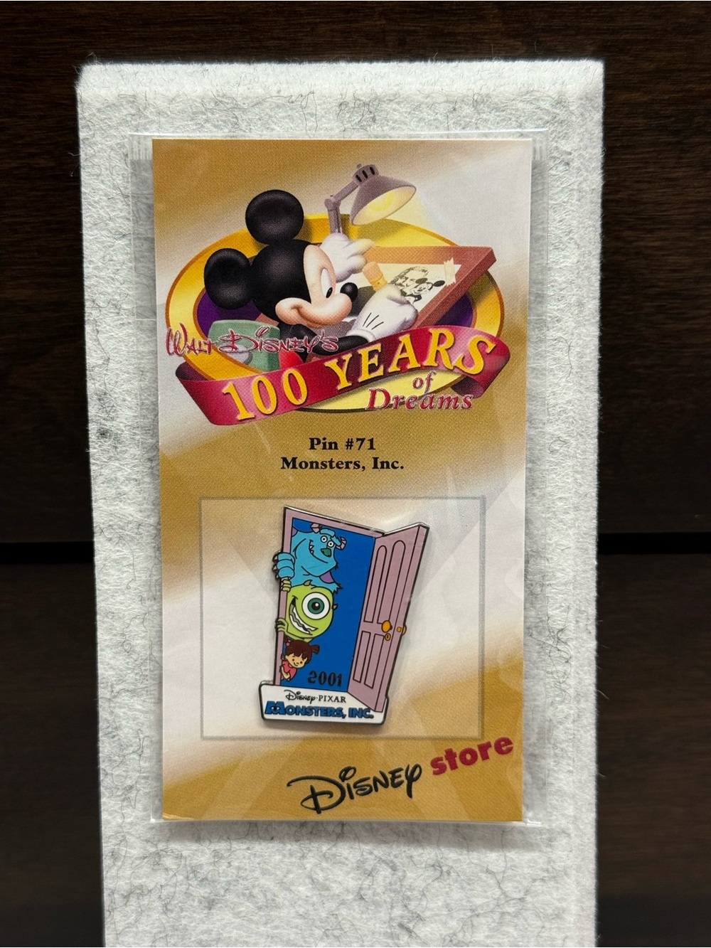 Disney Store Japan Monsters Inc pin